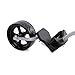 TOMSHOO Golf Cart Foldable 3 Wheels Push Cart Aluminum Pull Cart Trolley with Footbrake System Beverage Holder