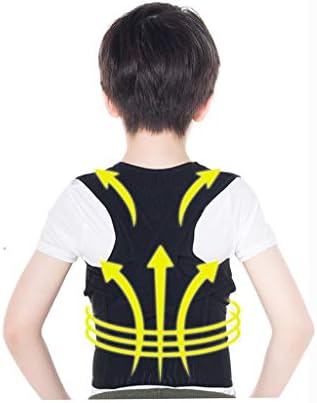 背中の矯正ベルト学生ハンチングの子供の大人の男性と女性の疲労