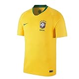 Nike 2018-2019 Brazil Home Football Soccer T-Shirt Jersey