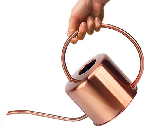 KIBAGA Decorative Copper Colored 40oz Watering Can