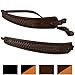 BronzeDog Genuine Leather Rifle Sling Braided Shotgun Strap Durable Hunting Shoulder Belt
