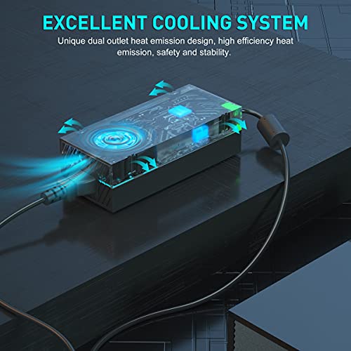 WEGWANG Xbox One Power Supply, Power Cord with Brick Adapter for Xbox
