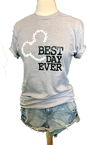 Disney Micky Mouse. Disney Best Day Ever. Micky Mouse Best Day Ever. Adult Disney Shirt. Unisex Fit T Shirt. Fun Hakuna Shirt.