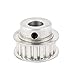 Uxcell a15050900ux0540 XL20 12mm Belt Width 10mm Bore 20 Teeth Synchronous Timing Pulley, Aluminum