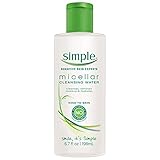 Simple Kind to Skin Cleansing Water, Micellar 6.7 oz (Pack of 2)