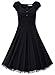 MUXXN Women's 1950s Style Vintage Swing Party Dress