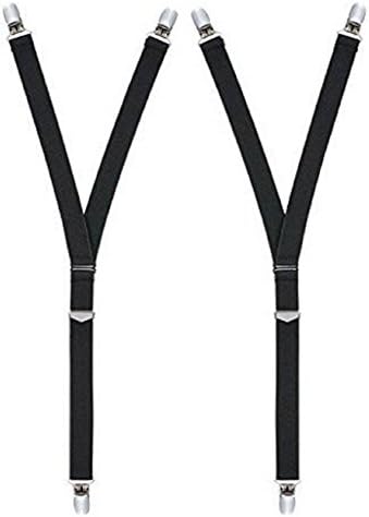 Lovingme Premium Shirt Stays Ultra Soft Elastic with Extra Sturdy Strong Metal Clips
