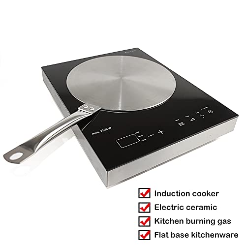Heat Diffuser Induction Plate Diameter 9.45inch/24cm Stainless Steel