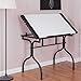 Tangkula Adjustable Drafting Table Folding Hobby Studio Art & Craft Station Drawing Desk