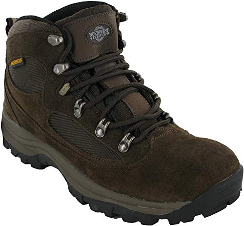 Northwest Waterproof Hiking Boots Walking Mens Kendal Lace Up Outdoor Shoes