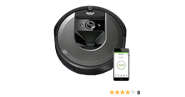 Irobot Roomba I7158 Wifi Connected Robot Vacuum With Power Lifting Suction  Ideal For Pets Maps Your Home Scheduling Voice Assistant Compatibility 2  Year Warranty On Robot 1 Year On Battery, Black: Buy