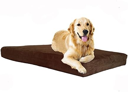Pet Support Systems Orthopedic Memory Foam Dog Beds - Eco Friendly, Hypoallergenic and Made in The USA, Supreme Luxury Comfort and Care for Dogs with Removable and Washable Cover