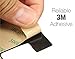 KobraTech Cell Phone Card Holder - The CardGuard - 3M Adhesive Cell Phone Credit Card Holder for Any Phone (Black)