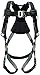 Miller Revolution Full Body Safety Harness with Quick Connectors, Universal Size-Large/XL, 400 lb. Capacity (RDT-QC/UBK)