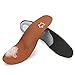 Security Full Length Leather Orthotic Insole Arch Support Insole Suitable for All Shoes(US Women's 8)