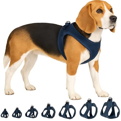 Dog Harness Step&Go Bento Dark blue L 32-37cm 42-46cm