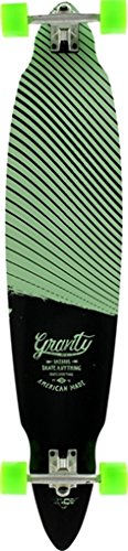 Gravity Skateboards Pintail Bird Lines Mint Complete Longboard - 9.25" x 45"