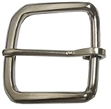Single Prong Square Belt Buckle Fits Belts 1 3/8