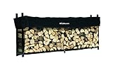 Woodhaven 10 Foot Firewood Log Rack with Cover