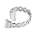 TreasureMax for Fitbit Charge 2 Bands, Stainless Steel Replacement Accessory Bracelet Band,Large,Small,Metal Bands for Fitbit Charge 2 Band/Charge 2 Bands/Fitbit Charge 2(No Tracker)
