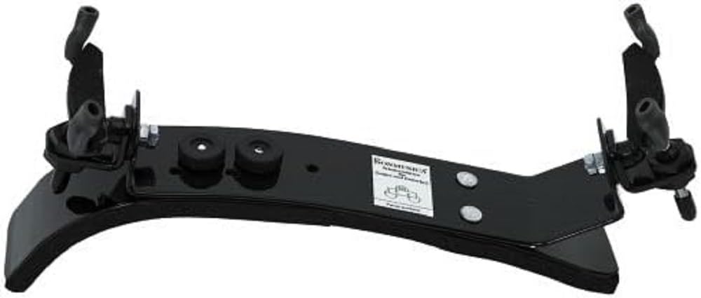 Bonmusica shoulder rest for violin 4/4 - for left-handers/Lefthand - Ergonomic shape - non-slip - moldable - comfortably padded