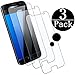 [3 - Pack] Galaxy S7 Tempered Glass Screen Protector,EcoPestuGo 9H Hardness,Bubble Free [Case Friendly] Screen Protector Compatible Samsung Galaxy S7