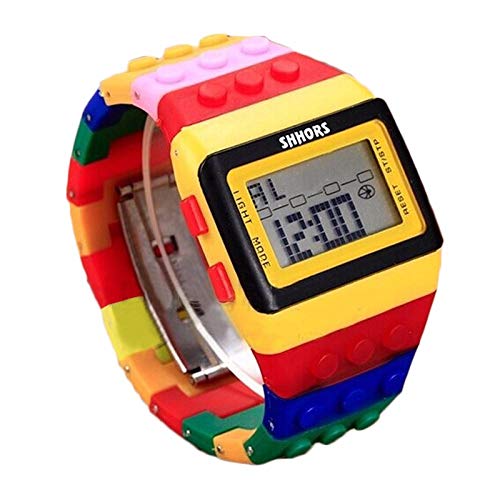 OWMEOT Unisex Colorful Digital Wrist Watch Life Waterproof Fashion (Coloful) - Thumbnail 3