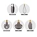 NEXGADGET Premium Silicone Kitchen Utensils 9-Piece Cooking Utensils Set with Bamboo Wood Handles for Nonstick Cookware, Utensils Holder Included
