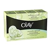 Olay Soothing Cucumber Bar Soap, 17-Ounce, Green 4 Ct (Pack of 2) 8 TOTAL BARS
