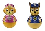 Weebles Paw Patrol Series 1 Wobbily Figures Chase + Skye
