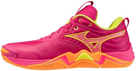 Amazon.com | Mizuno Unisex Neo Jump Volleyball Shoe, Pink Tetra