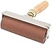 Soft Rubber Roller, Brayer Ideal for Anti Skid Tape Construction Tools, Print, Ink and Stamping Tools(4-Inch, Brown)