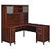 Somerset 60W L Shaped Desk with Hutch