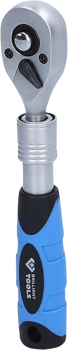 KS Tools 1/4 Inch Telescopic Reversible Ratchet (150-200 mm)