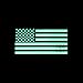 US Flag (Left-Star) 'Super-Lumen' Glow-in-The-Dark Patch