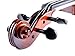 ADM Acoustic Violin 1/2 Size with Hard Case, Beginner Pack for Student, Red Brown