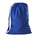 Handy Laundry Nylon Bag with Shoulder Strap, Royal Blue 30