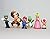 Super Mario Bros Peach Toad Mario Luigi Action Figure Toys