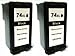 HouseOfToners Remanufactured Ink Cartridge Replacement for HP 74XL CB336WN (2 Black, 2-Pack)