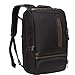 eBags Professional Slim Laptop Backpack with Leather Trim for Travel, School & Business - Fits 17 Inch Laptop - Anti-Theft - (Black/Brown Trim)