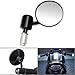 Astra Depot 2x 3 Black Aluminum Blindsight Convex 7/8