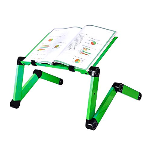 RAINBEAN Adjustable Laptop Stand Table for Office,Portable Lap Desk