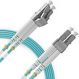 LC to LC OM4 Fiber Patch Cable Multimode Duplex