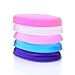 Dolovemk 2PCS Beauty Sili-sponge Silicone Makeup Sponge Blending Pad for BB Cream Liquid (Random Colors of 2)
