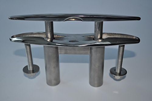 Boat Marine Stainless Steel 316 Pull up Cleat Flush Mount Cleat Lift - 6 Inch