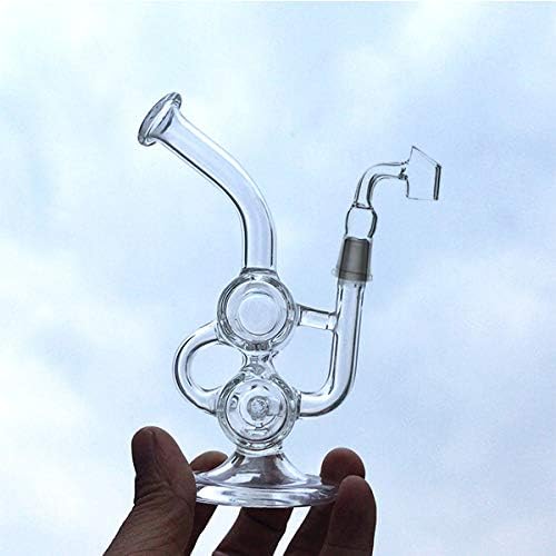 Small Glass Clear Handmade Glass Decor 5.3 Inch
