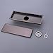 HANEBATH 12 Inch Linear Shower Floor Drain with Tile Insert Grate,Oil Rubbed Bronze