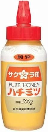 Amazon サクラ印 純粋はちみつポリ容器 500g 加藤美蜂園 はちみつ 通販