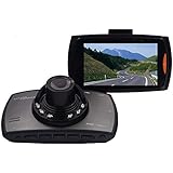 Growtech Dash Cam HD 1080P 2.7 Inch Screen Car Camera On-dash Video Recorder Dashboard Camera with 140°Wide Angle Night Vision G-sensor Motion Detection Parking Monitor Loop Recording with 8GB SD card