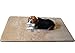 Dogbed4less Gel-Infused Large Memory Foam Fleece Pet Dog Bed Mat Pillow Topper with Waterproof Rubber Anti Slip Bottom - Fit 42